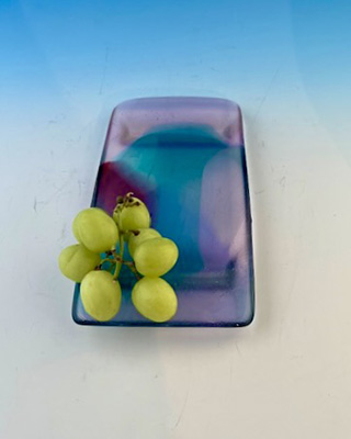 Pink and Aqua Server