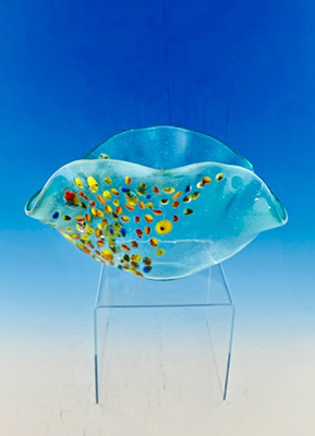 Shoreline Confetti Vase